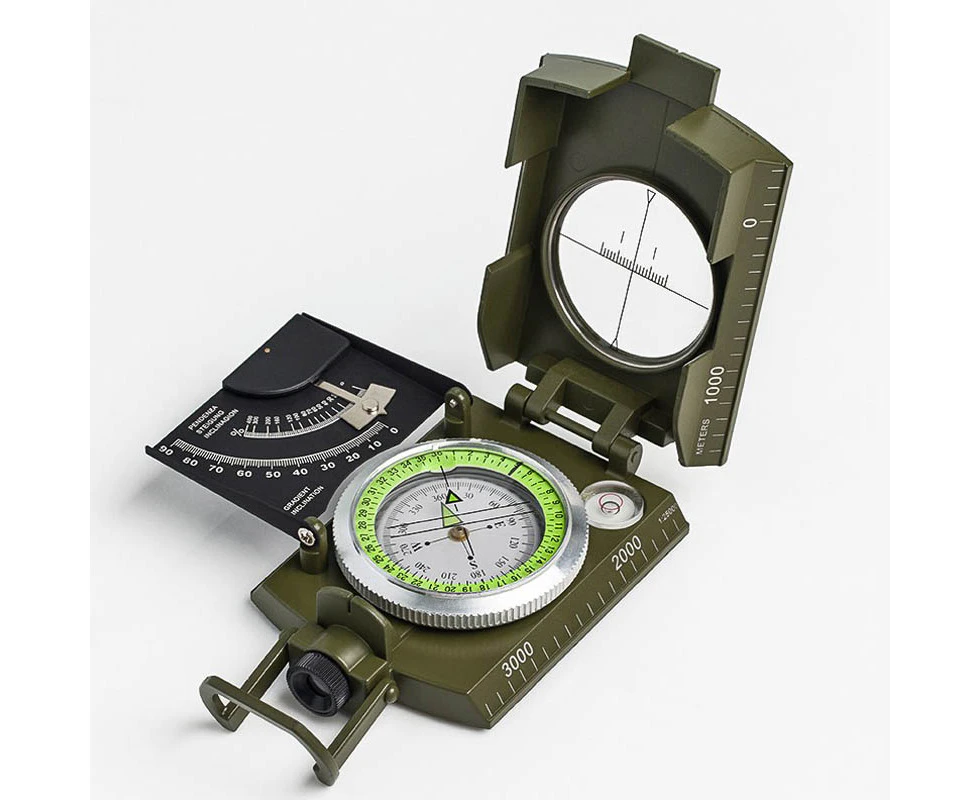 GEERTOP Waterproof Military Compass Night Vision for Hiking Camping Boating