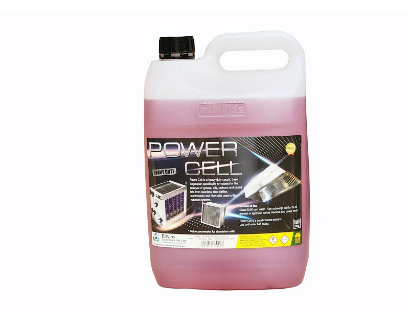 Enviro Chemicals Power Cell Cleaner for Commercial Filters 5 Litres