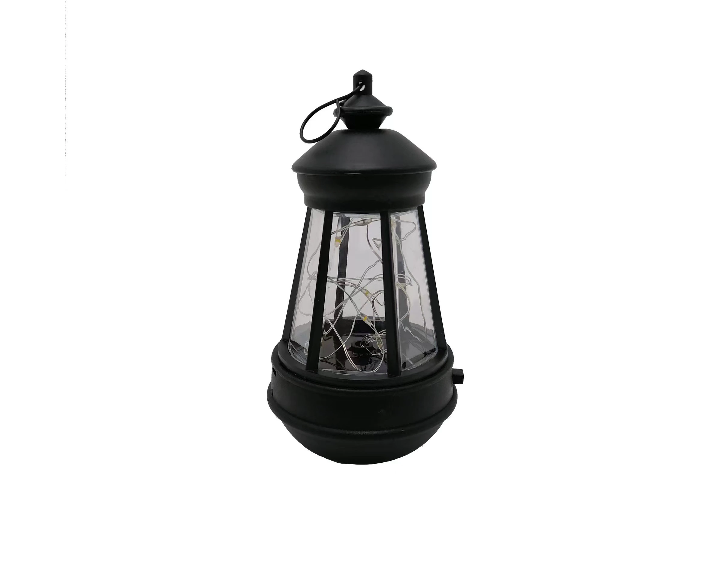 Solar Powered LED Lantern Light Waterproof Lamp Hanging Garden Outdoor