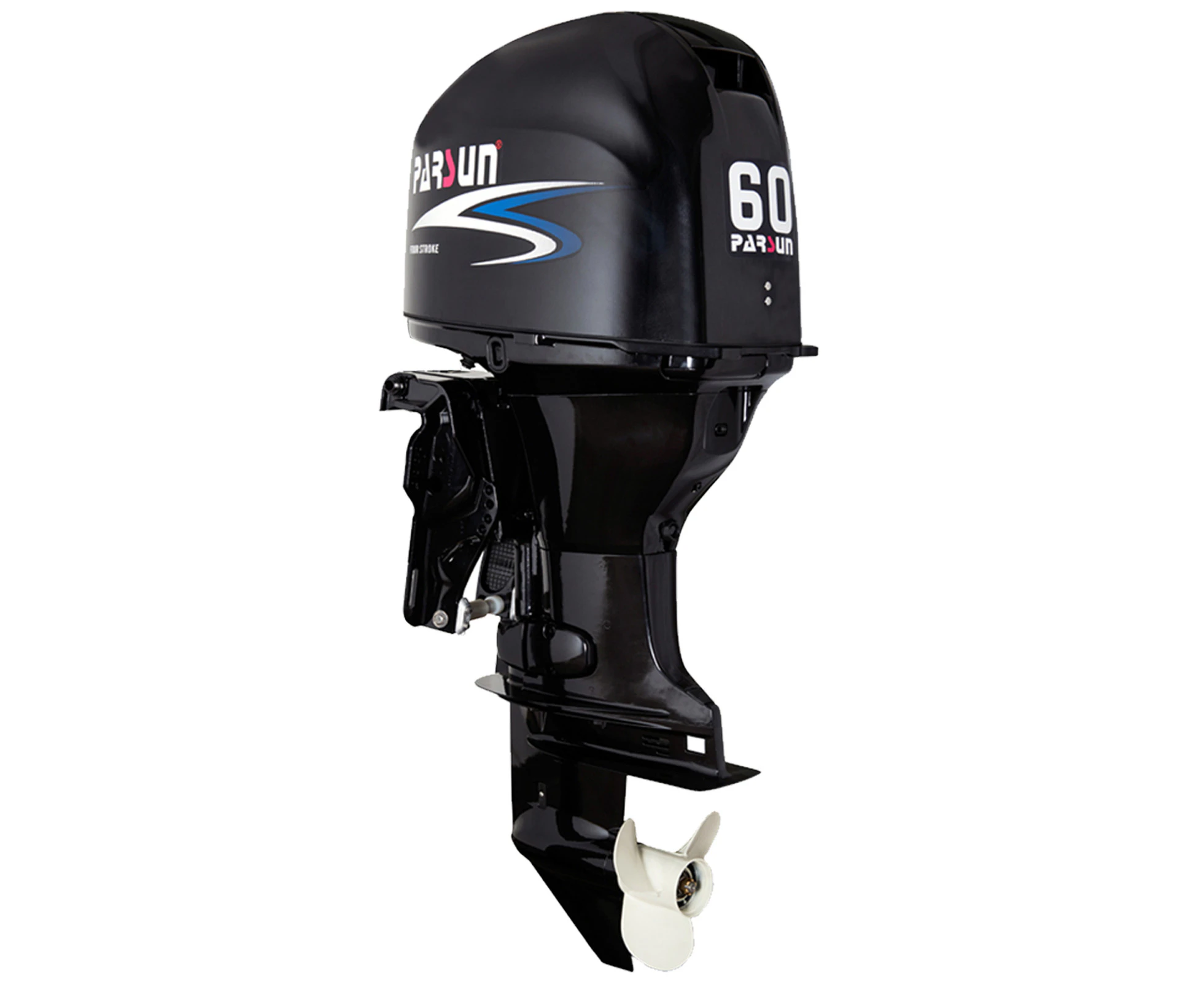 60HP EFI PARSUN OUTBOARD MOTOR Forward Control Long Shaft 4-Stroke 2YR WARRANTY