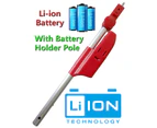 Li-ion Battery Cordless Swivel Easy Sweeper G6 Red with 5 Times Longer  Lasting