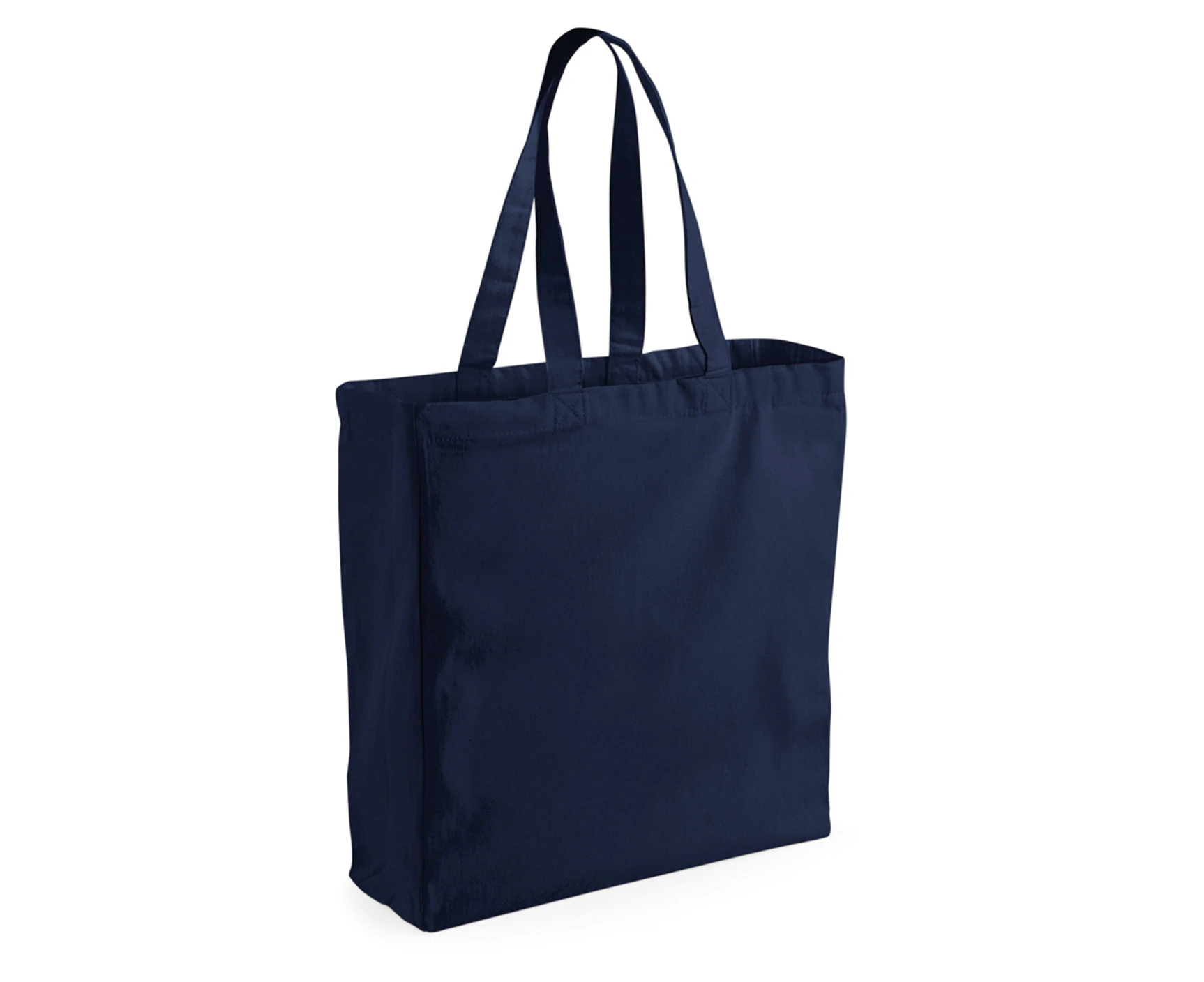 Westford Mill Classic Canvas Shopper (French Navy) - RW8472