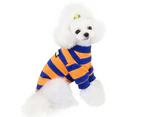 SPet clothes Dog autumn winter comfortable warm clothes Pet stripe sweater Dog sweater- s