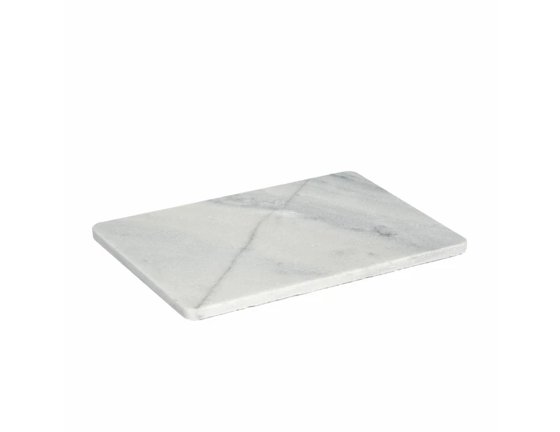 Rectangle Marble Chopping Board Rustic Dining Table Place Setting 30 x 20cm