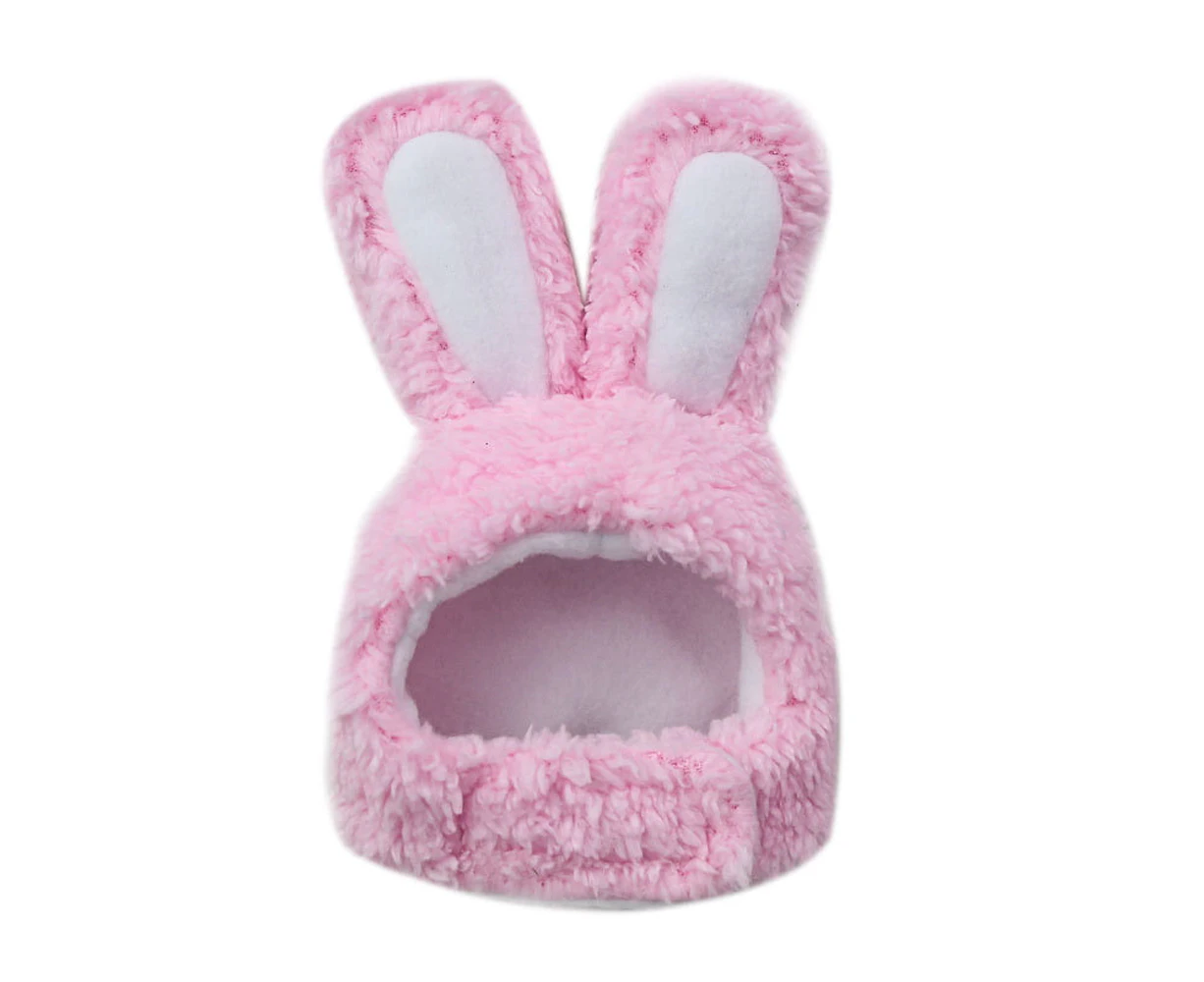 Pet Cute Hat Cat Hat Easter Bunny Hat with Rabbit Ears Cap Party Costume Accessories Headwear,Pink