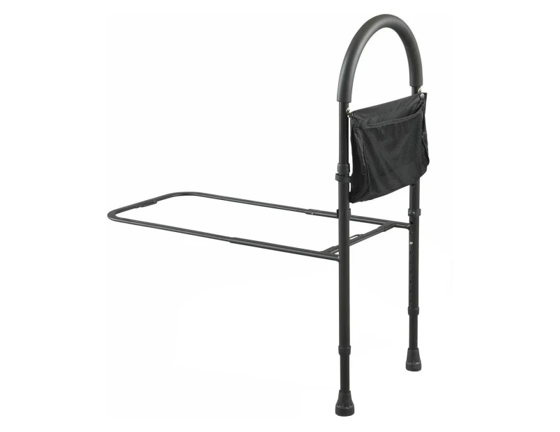 Height Adjustable Hand Bed Rail with Pouch
