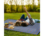 Picnic Blanket Extra Large Soft Rug Waterproof Mat Oxford Cloth 150CMx180CM