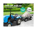 Gardeon 360kg Mesh Garden Cart Steel Removable Sides Trolley Wagon ATV Trailer