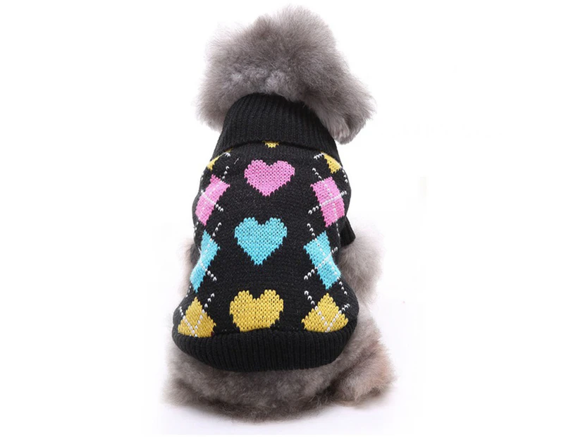 Dog autumn and winter sweater Pet's feet warm and comfortable sweater- l