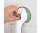 12 Inch Grab Bars Shower Handle for Bathroom with Strong Suction Cup for Elderly/Seniors, Handicap and Kids - Green, 2Pcs