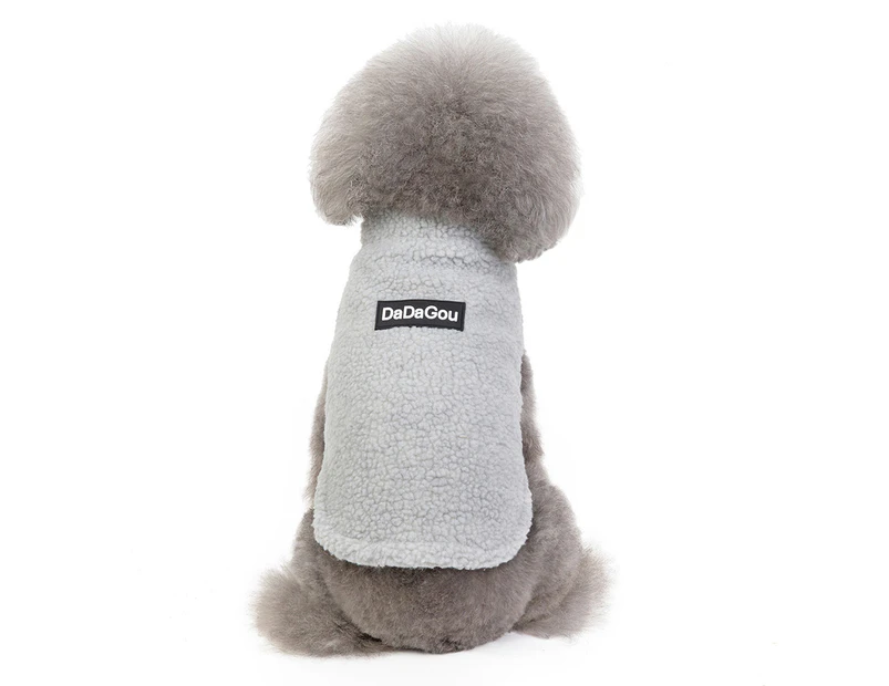 XlPet Fashion Warm Lamb Fleece Cotton Vest Dog Winter Clothes- xl