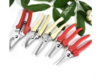 Pruning Shears  - High Performance One-Hand Garden Pruners,(red,elbow)