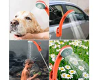 Portable Showers Camping Shower, Camping Shower with Submersible Pump, Portable Outdoor Shower Water Pump for Camping-orange