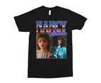 Nancy Wheeler Stranger Things T-shirt - Black