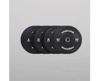 Olympic Black Bumper Plates 100KG Package