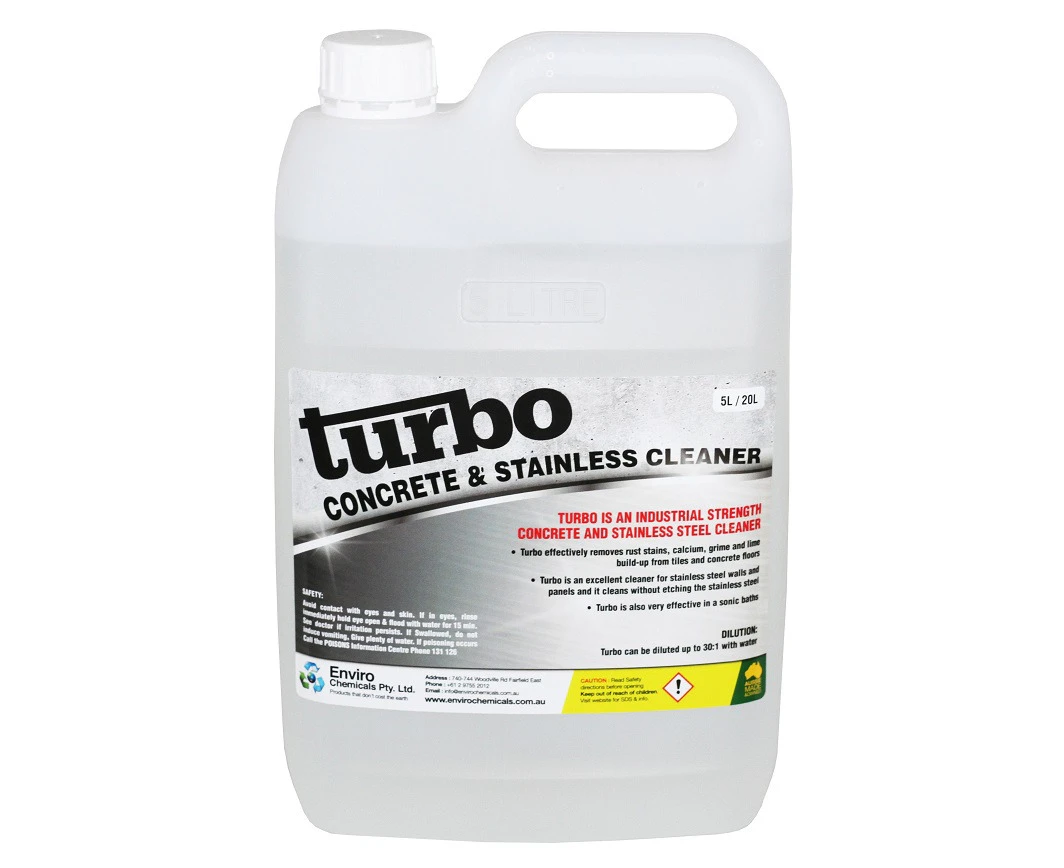 Enviro Chemicals Turbo Concrete Cleaner 5 Litres