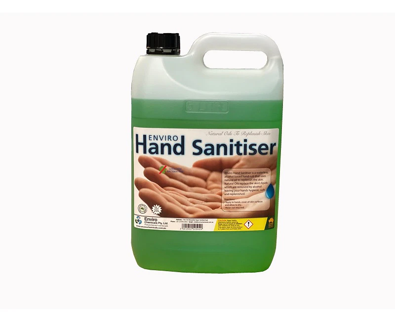 Enviro Chemicals Hand Sanitiser 70% Ethanol 5 Litres