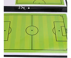 Tactical Board - Football Coach Board Coach Clipboard Tactical Magnetic Board Kit With Dry Erase Marker, Pen And Zip Pouch