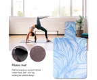 Exercise Yoga Meditation Pad Non-Slip Pilates Reformer Mat Natural Rubber