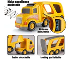 Toys for 3 4 5 6 7 Year Old Boys - Construction Vehicles Transport Truck Carrier Toy Kids Toys Truck for Toddler Boys Girls