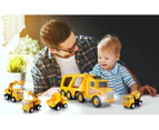 Toys for 3 4 5 6 7 Year Old Boys - Construction Vehicles Transport Truck Carrier Toy Kids Toys Truck for Toddler Boys Girls