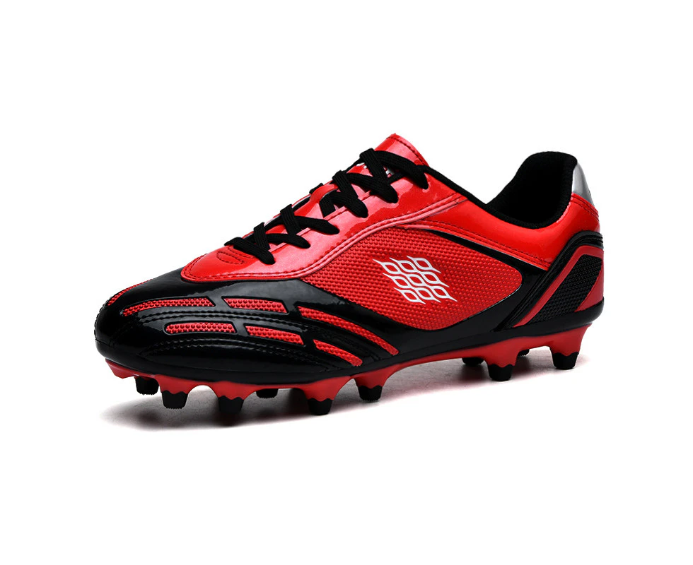 Men Socyte Football Boot Soccer Shoe Professional Training Child Football Crampon - Red