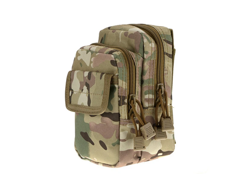 Tactical Portable Camouflage Pouch Belt Waist Pack Bag Military Phone Pocket - CP Camouflage