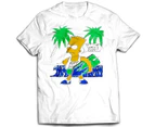 Bootleg Bart Waves T-shirt - White