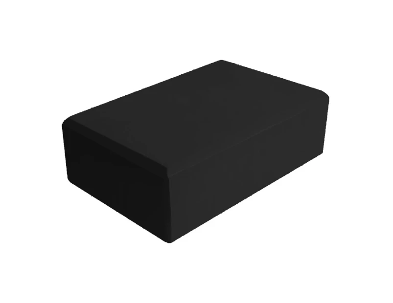 Yoga Block, Supportive Foam Soft Non-Slip Surface for Yoga, Pilates, Meditation-Black-yoga block