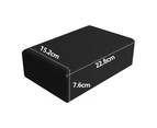 Yoga Block, Supportive Foam Soft Non-Slip Surface for Yoga, Pilates, Meditation-Black-yoga block