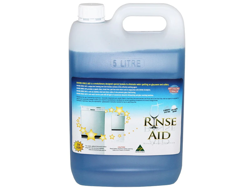 Enviro Chemicals Rinse Aid for Dishwashers 5 Litres