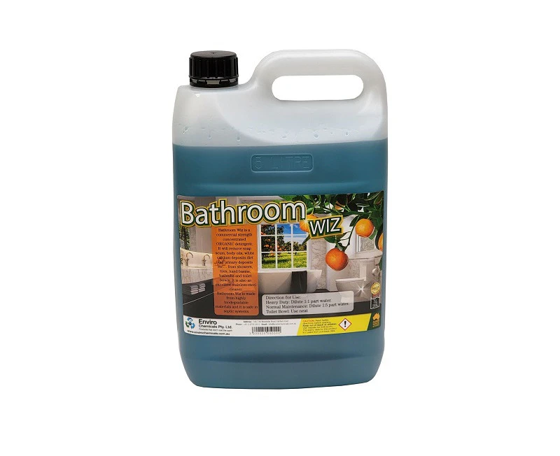 Enviro Chemicals Bathroom Wiz- Cleans Bathrooms 5 Litres