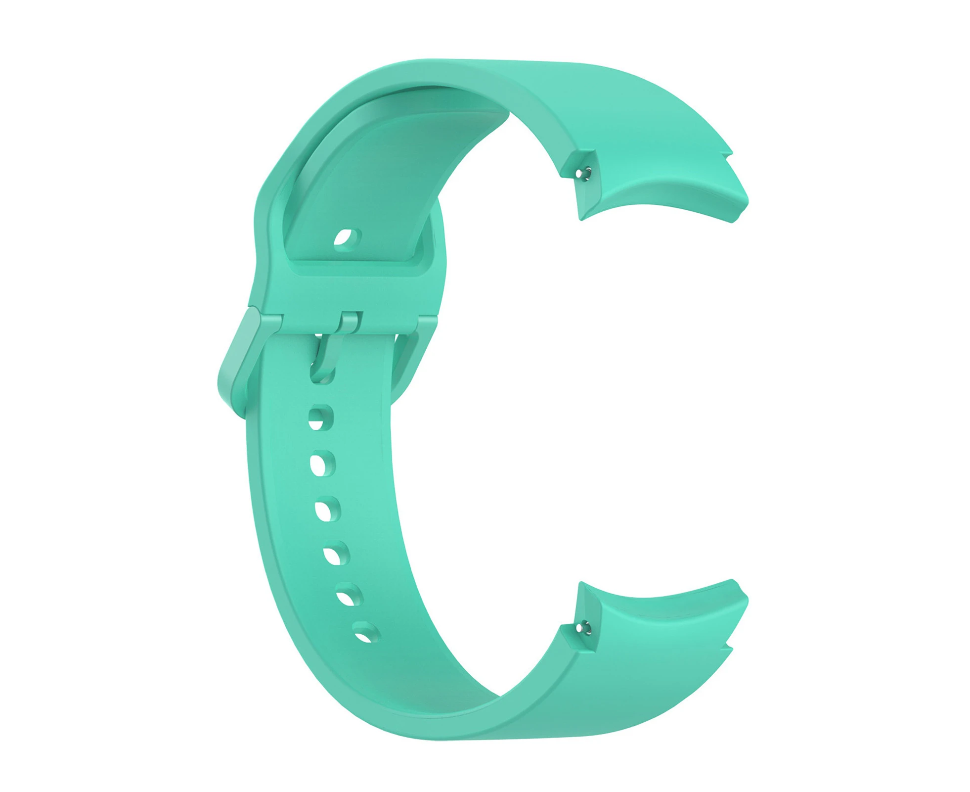 Centaurus Watch Band Soft Silicone 20mm Watchband Strap Replacement for Samsung Galaxy Watch 4 40mm 44mm/Watch 4 classic 42mm 46mm/Watch 3 41mm-Teal