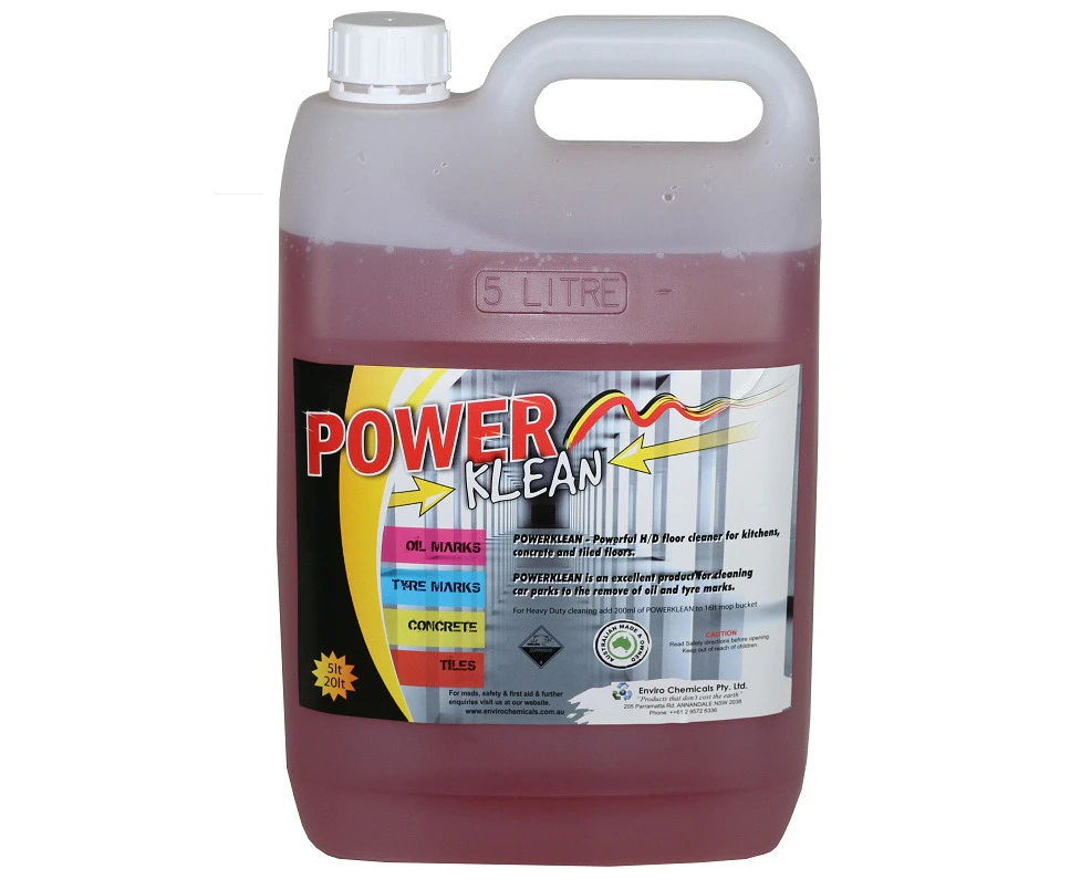 Enviro Chemicals Powerklean Heavy Duty Floor Cleaner 5 Litres