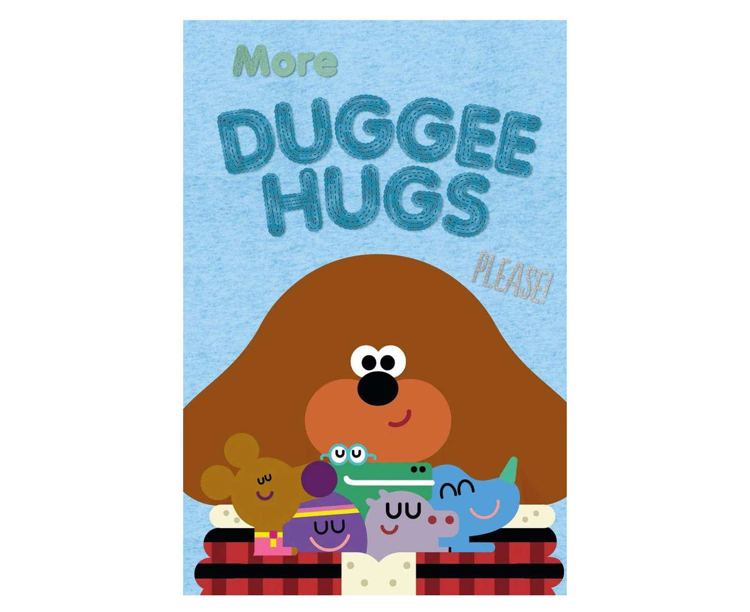 Hey Duggee Hugs Fleece Bed Blanket Throw