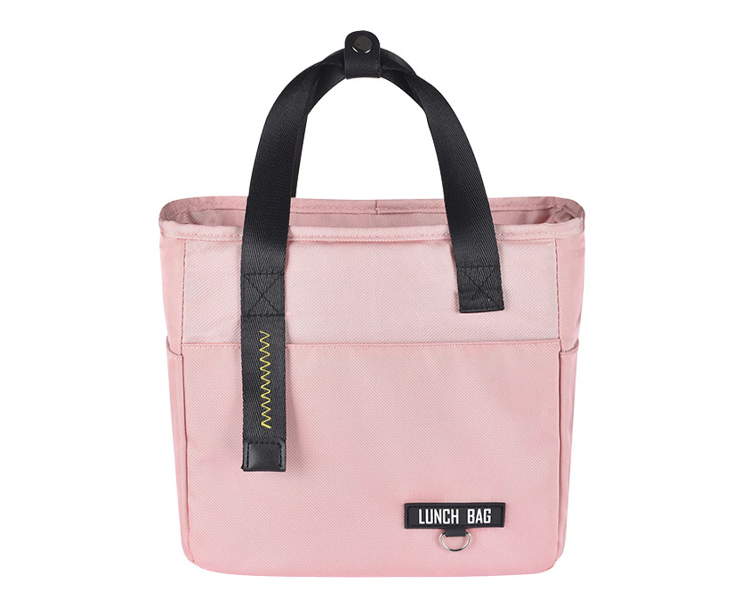 Insulated Adult Lunch Bag For Women Thermal Food Storage Tote Bags Water Resistant Ice Cooler Large Lunch Boxes For Men Picnic Working Outing,Pink