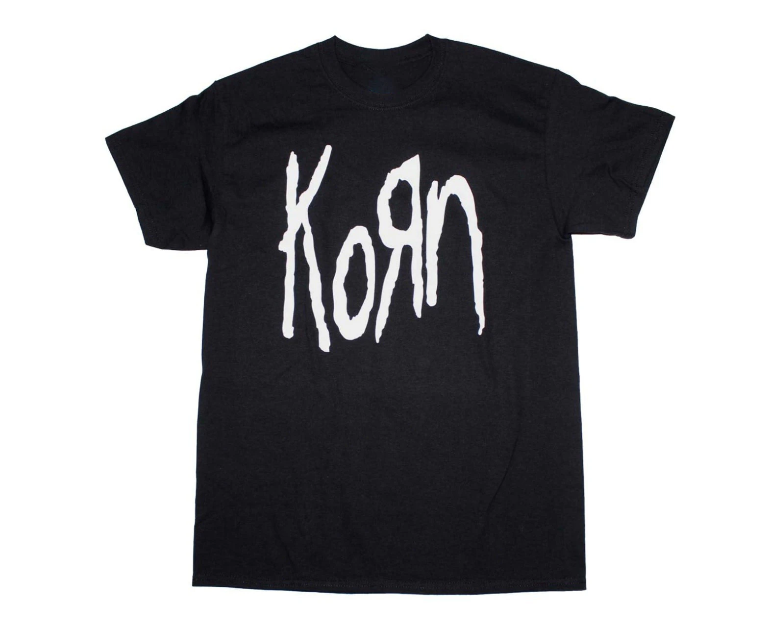 KoRn T Shirt Korn Logo T-Shirt - Black