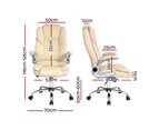 Office Furniture Kea Executive Office Chair Leather Beige