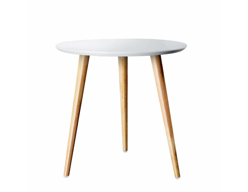 My Best Buy - Artiss Coffee Table Round Side End Tables Bedside Furniture Wooden Scandinavian - Free Postage