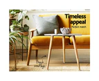 My Best Buy - Artiss Coffee Table Round Side End Tables Bedside Furniture Wooden Scandinavian - Free Postage