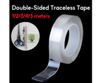 Nano Tape Double Sided Traceless Washable Adhesive Transparent Gel -30mm*3m