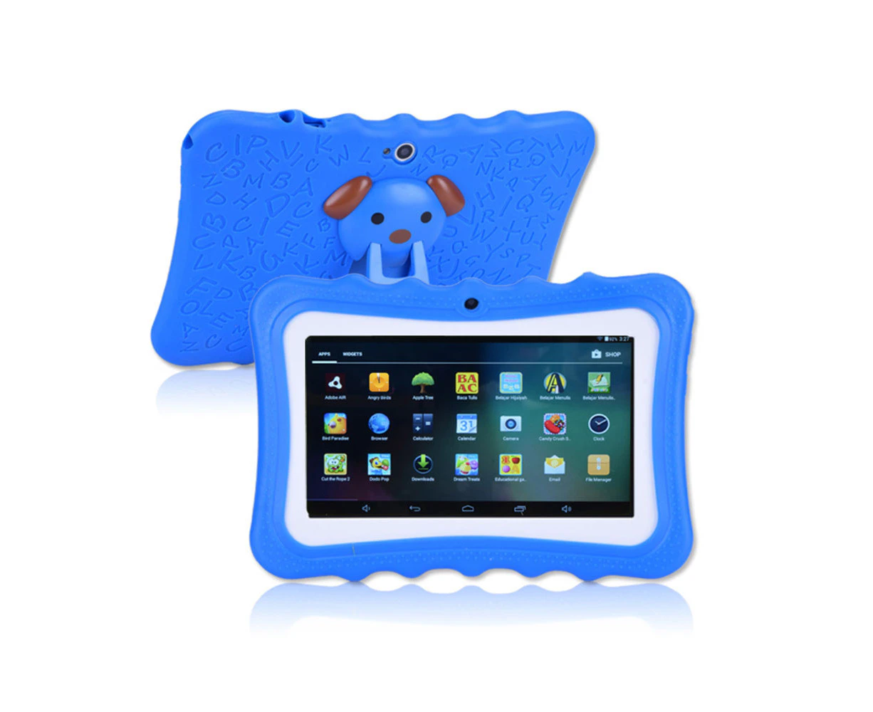 Blue-7" Kids Tablet Android Tablet Pc 8 Gb Rom 1024 * 600 Resolution Wifi Kids Tablet Pc