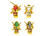 Set Of 24 Pcs Ninja Mini Figures Building Blocks Toys Kids Gifts Custom Mini Figures