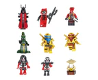 Set Of 24 Pcs Ninja Mini Figures Building Blocks Toys Kids Gifts Custom Mini Figures