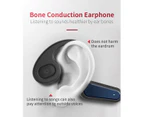 Bone Conduction Headphones, Bluetooth Wireless Headphones, Sweat Resistant Sports Headphones, Integrated Microphone, Smart Voice Interaction,black