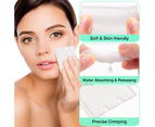 -Makeup Cotton Pads, Facial Eye Makeup Remover Pads, Natural Premium Square Cotton Puff
