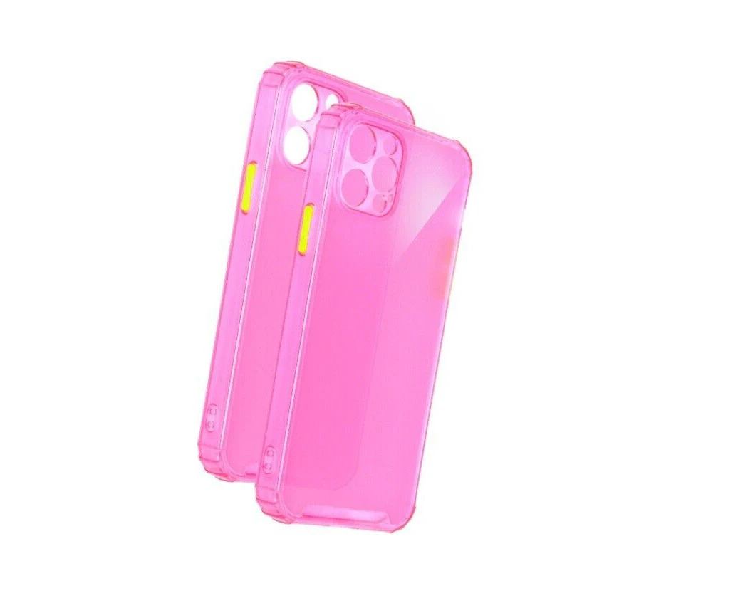 1PK iPhone 12 Pro Max Protective Case Slim Line Recharge In Case - Pink