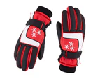 GEERTOP Insulated Winter Cold Weather Kids Ski Gloves Waterproof Windproof-Black