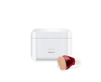 Rechargeable Invisible Hearing Aid Mini Wireless Sound Voice Amplifier Ear Aids Red