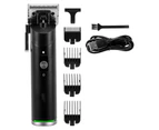 Professional Hair Clipper Rechargeable Beard Trimmer Men Electric Hair Cutting Titanium Ceramic Blade Low Noise Barber Machine